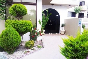 Entrada al alojamiento