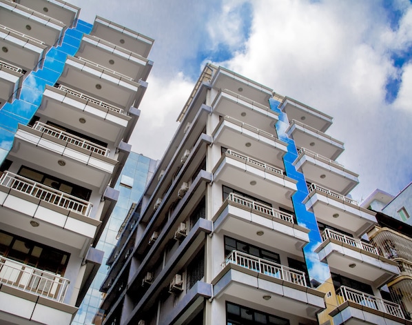 Fassade der Unterkunft