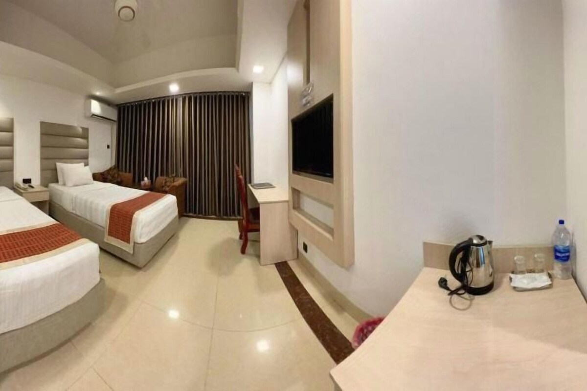 Ropa de cama de alta calidad y minibar