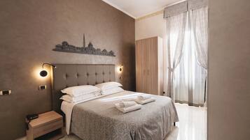 Camera Economy con letto matrimoniale o 2 letti singoli, balcone | Biancheria da letto di alta qualità, una cassaforte in camera