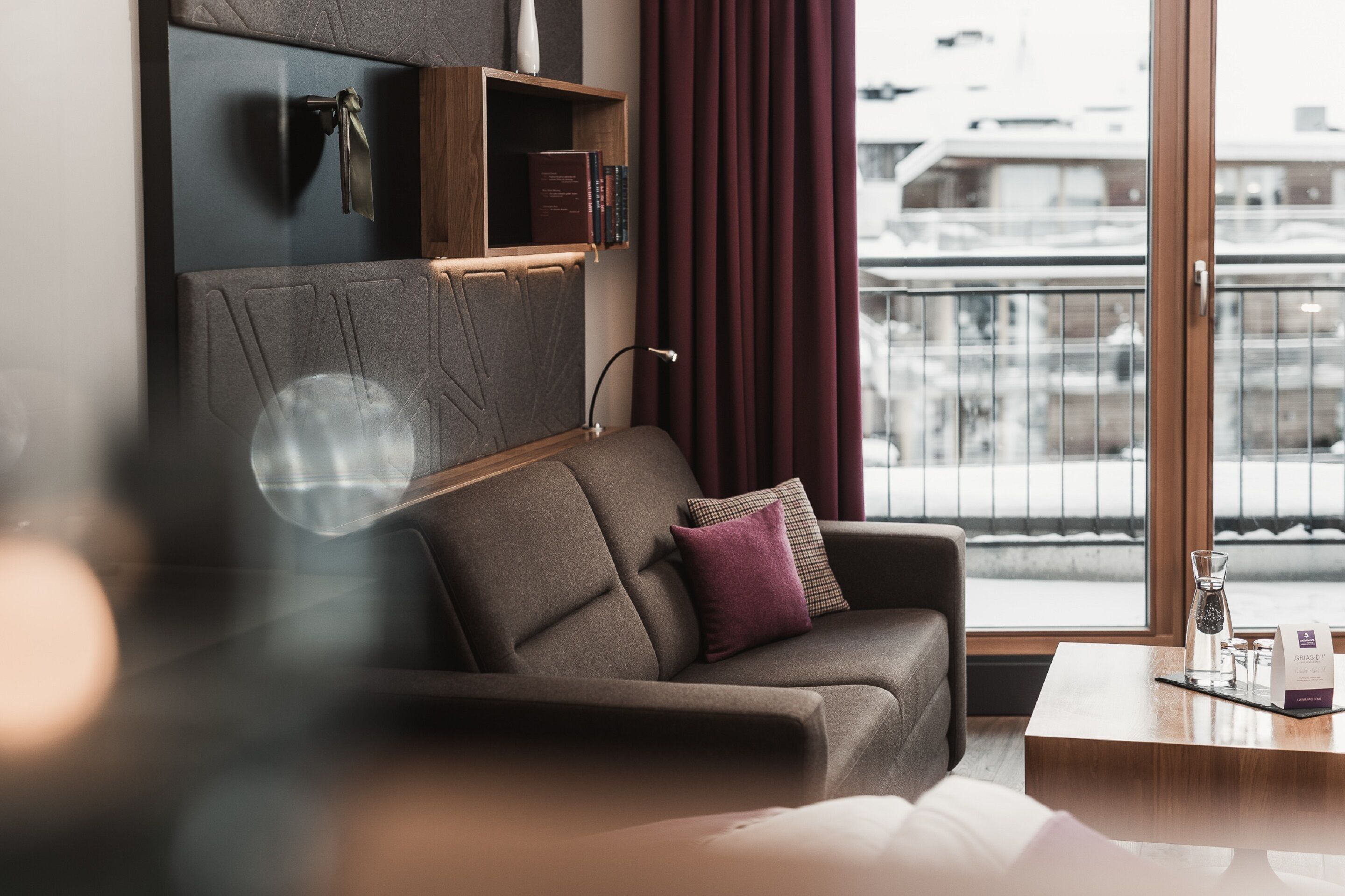 superior double room | living area | flat-screen tv, ipod dock