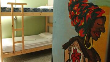Shared Dormitory, Women only, Private Bathroom (6 pax) | Blackout drapes, iron/ironing board, WiFi (free)