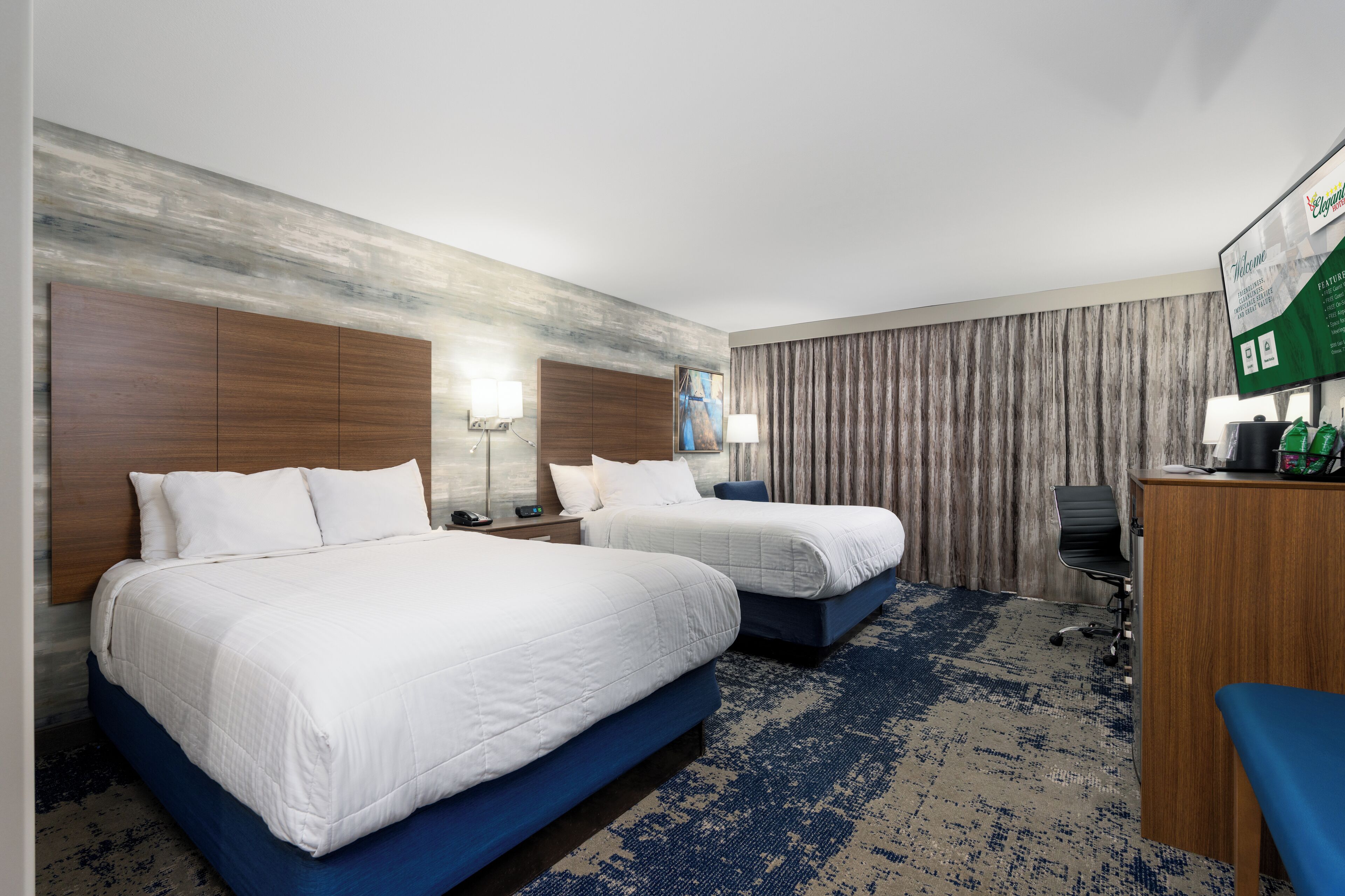 Biancheria da letto di alta qualità, materassi a doppio strato