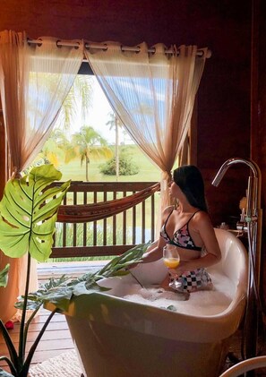 Honeymoon Cottage, 1 Double Bed, Balcony, Mountain View | Premium bedding, down duvets, iron/ironing board, free WiFi - Hacienda El Jibarito (San Sebastian)