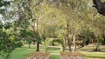Espace mariage en plein air