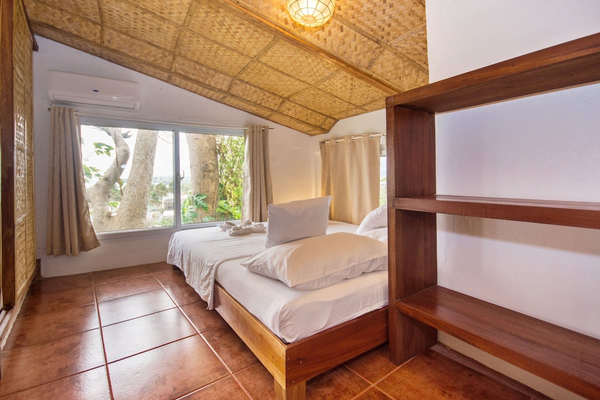 Rumah Panorama, 1 kamar tidur, teras, pemandangan kebun | Brankas, Wi-Fi gratis, dan seprai linen
