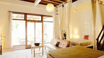 Vila Superior, 2 kamar tidur, dapur kecil, area taman | Meja kerja dan Wi-Fi gratis