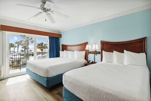 Premium bedding, desk, blackout drapes, iron/ironing board