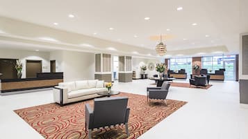Sala de estar en el lobby
