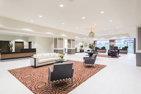 Sala de estar en el lobby