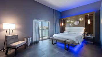 Penthouse | Hochwertige Bettwaren, Tempur-Pedic-Betten, Minibar, Zimmersafe