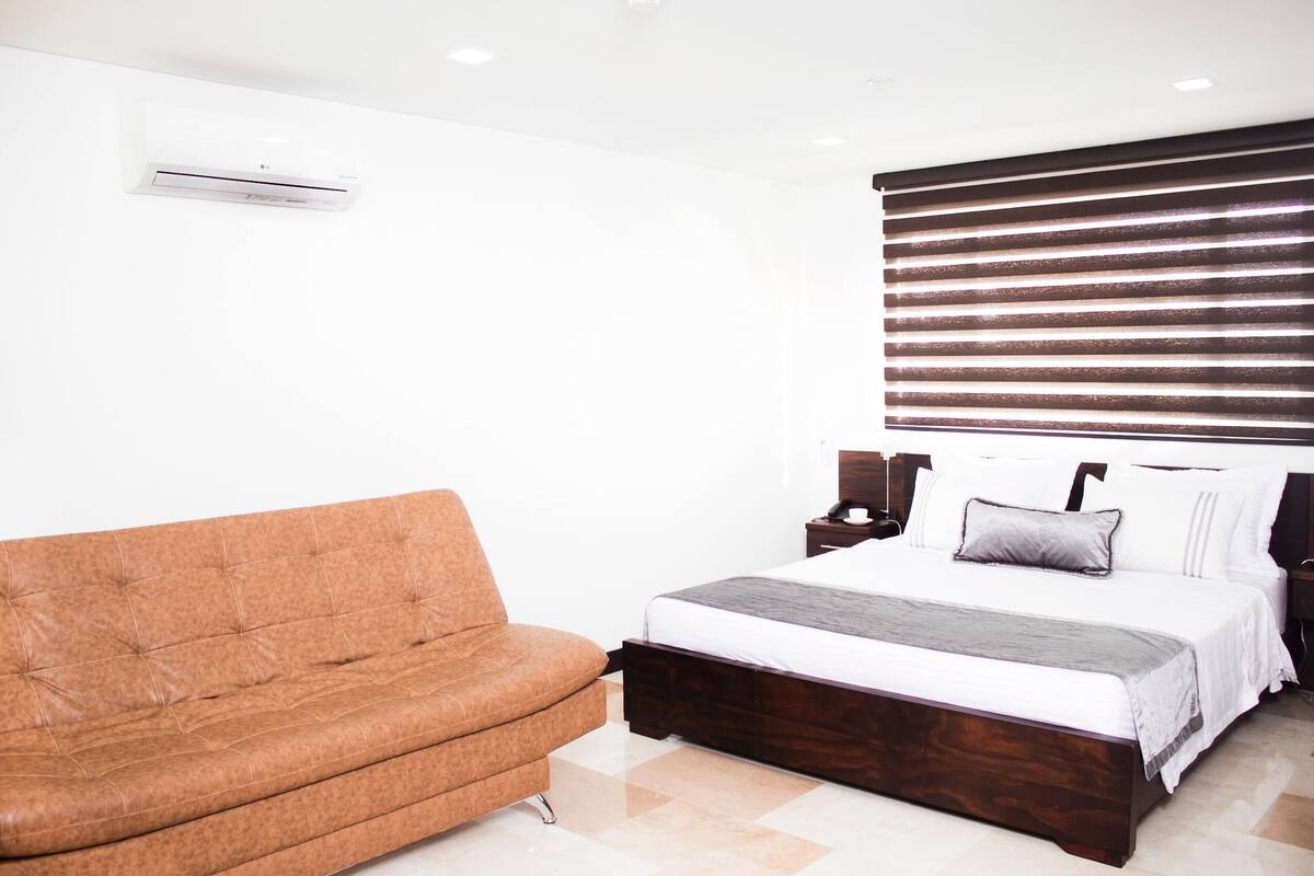 Minibar, in-room safe, blackout drapes, soundproofing
