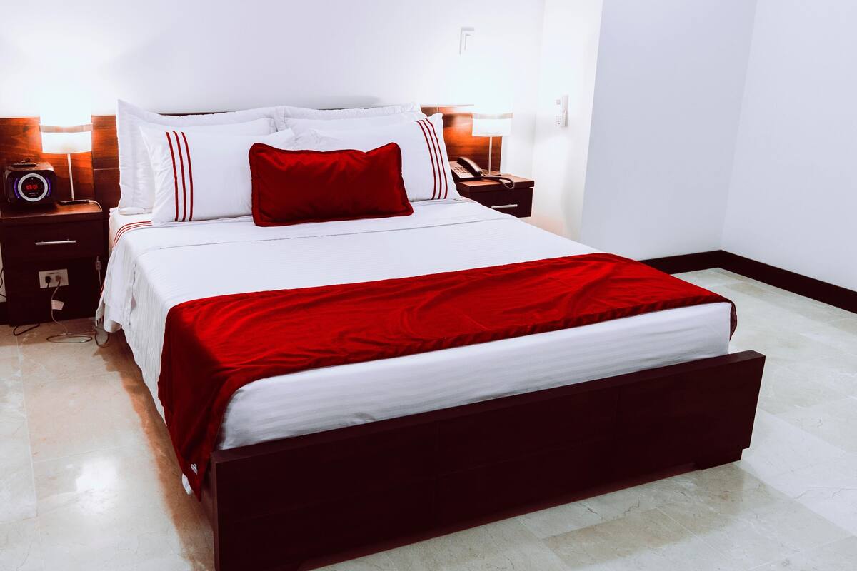 Minibar, in-room safe, blackout drapes, soundproofing
