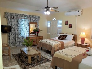 Premium bedding, individually furnished, blackout drapes, soundproofing