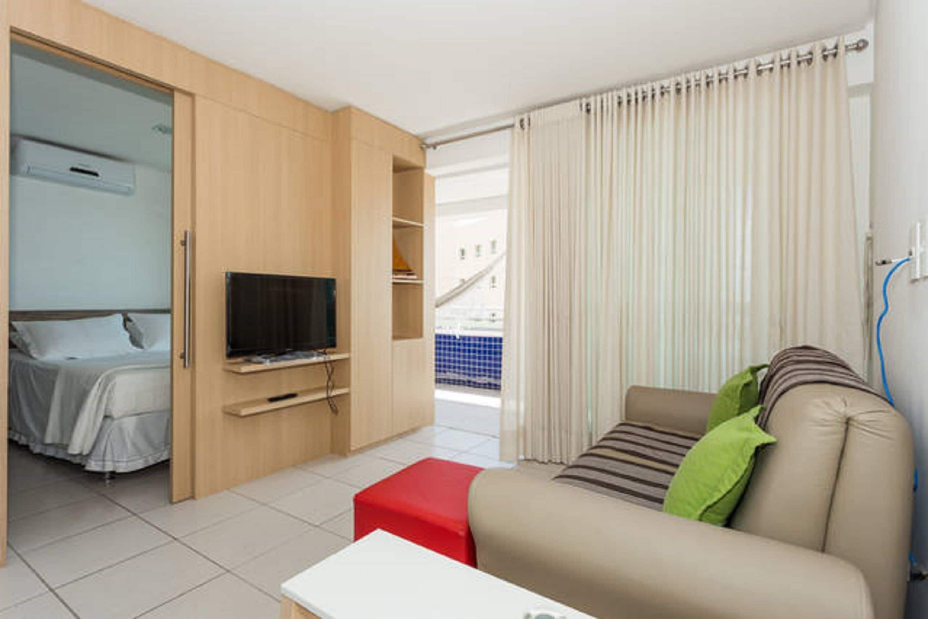 Deluxe Apartment, 2 Bedrooms, Sea View | Premium bedding, in-room safe, individually decorated