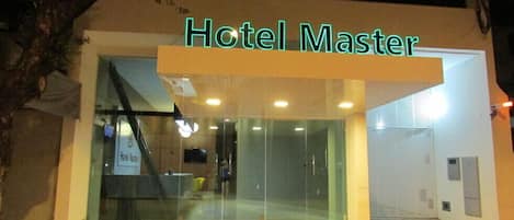 Front of property – evening/night