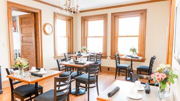 Free daily full breakfast