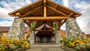 Entrada de la propiedad