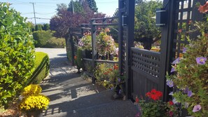 Entrée de l’hébergement