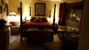 Chambre Classique, 1 grand lit, vue parc