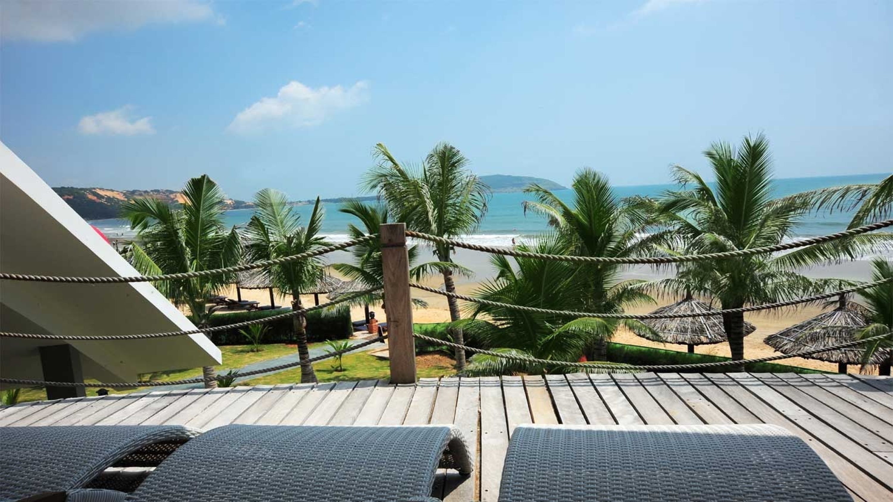 Bungalow, sát bãi biển (Dunes Star) | Ban công