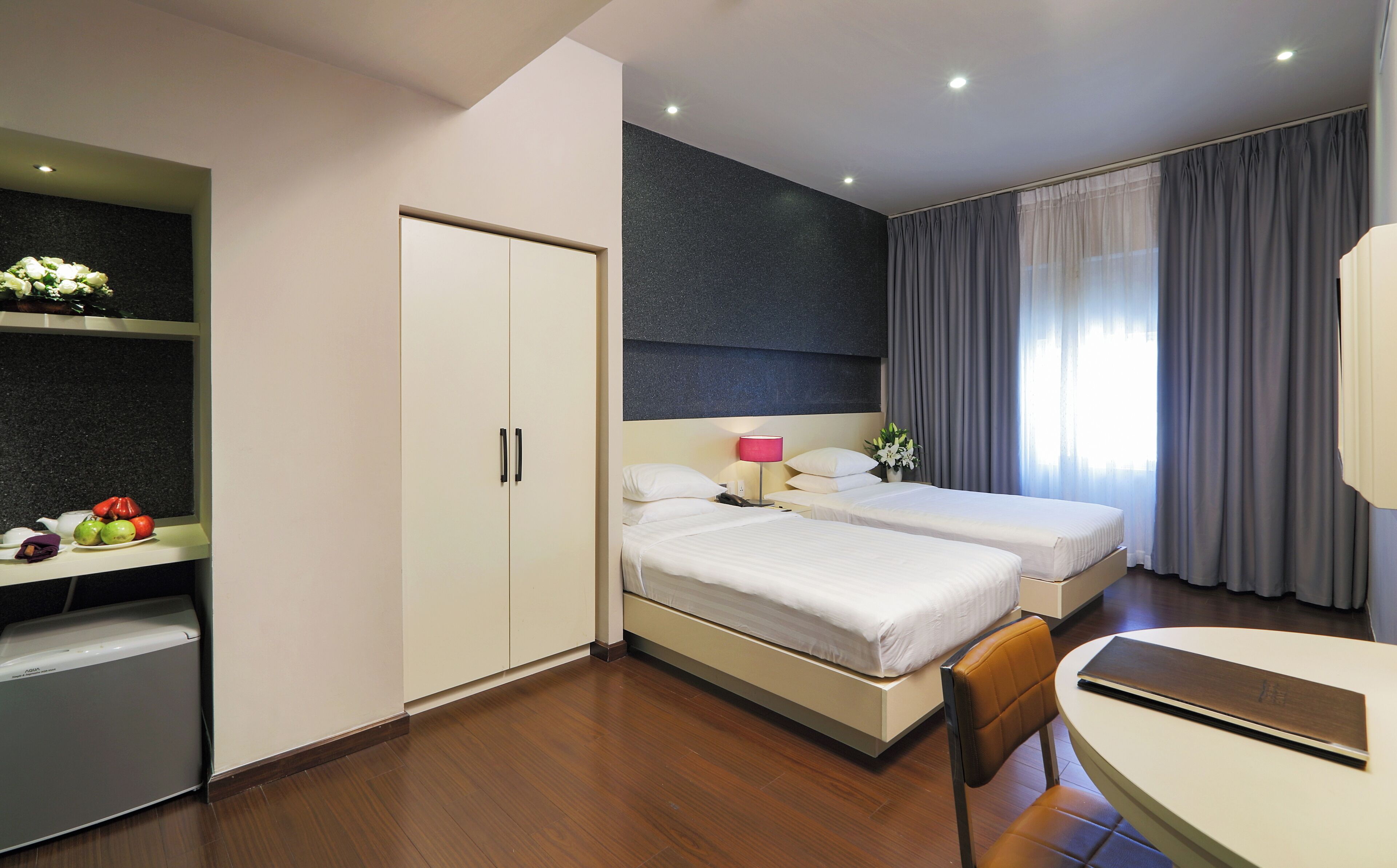 Habitación Premium con 2 camas individuales (No special view) | Minibar, caja fuerte, wifi gratis