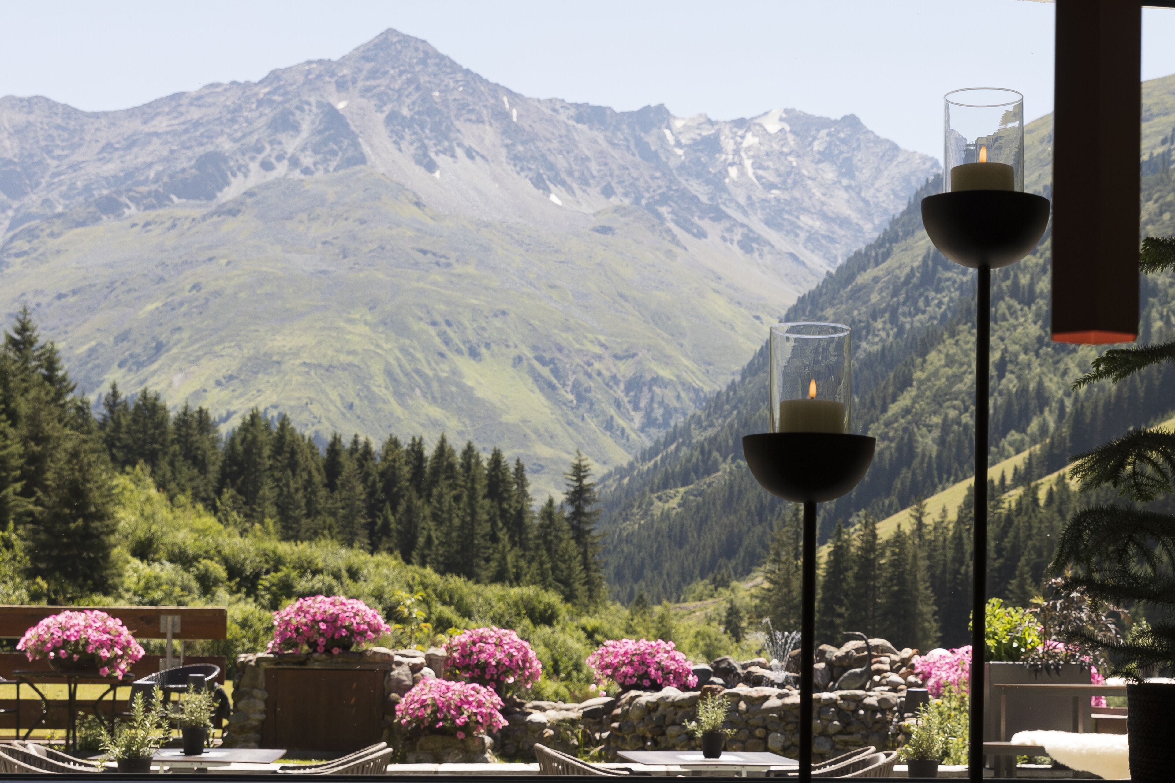 Vista desde la propiedad