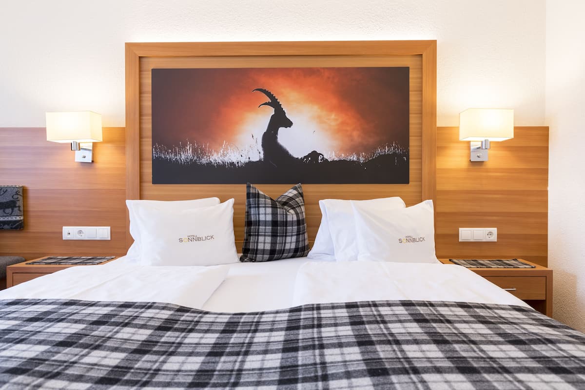 1 habitación y ropa de cama hipoalergénica