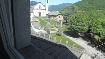 Blick von der Unterkunft