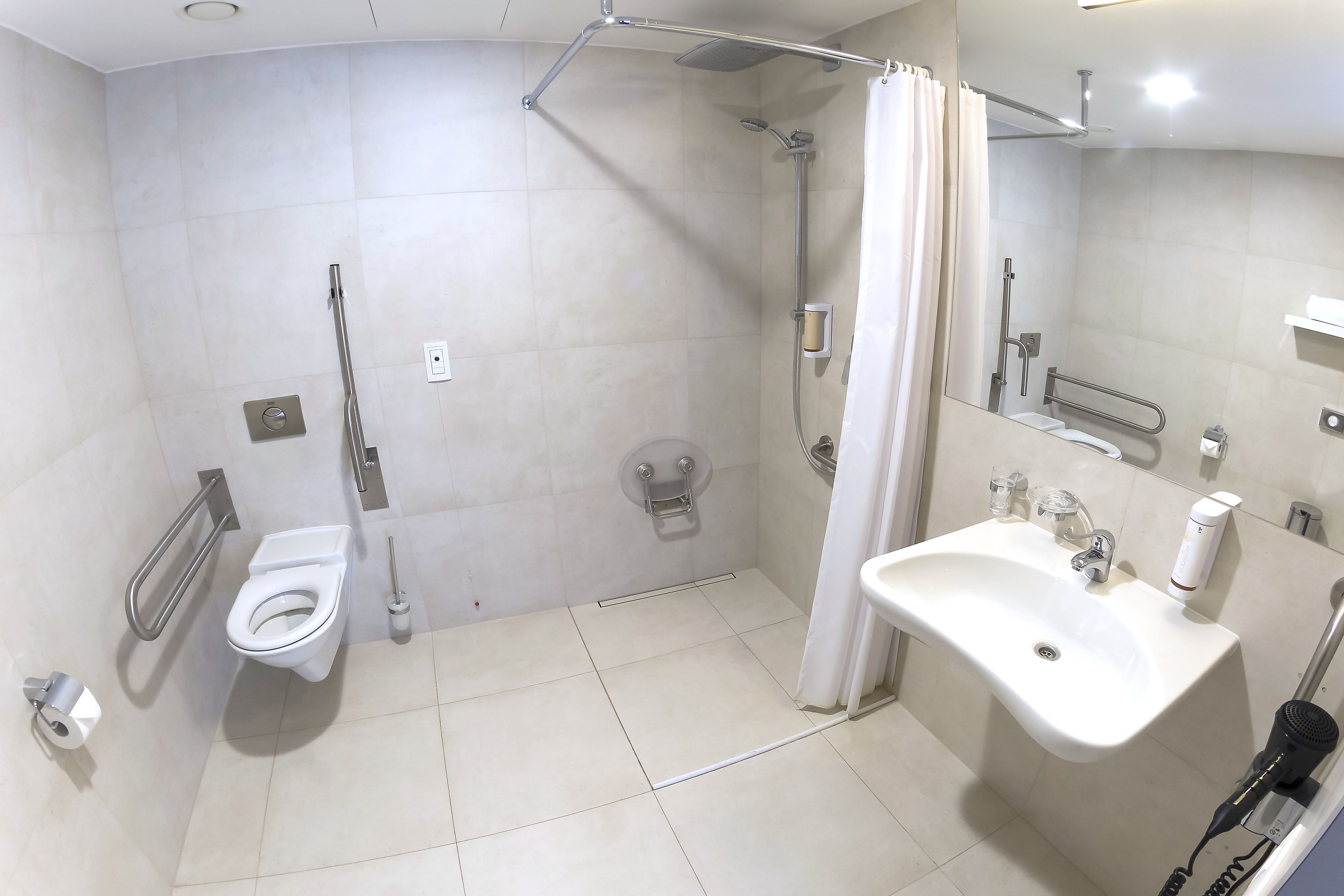 triple room | bathroom | shower, rainfall showerhead, designer toiletries, hair dryer