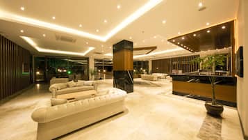 Sitzecke in der Lobby