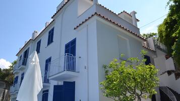 Fassade der Unterkunft