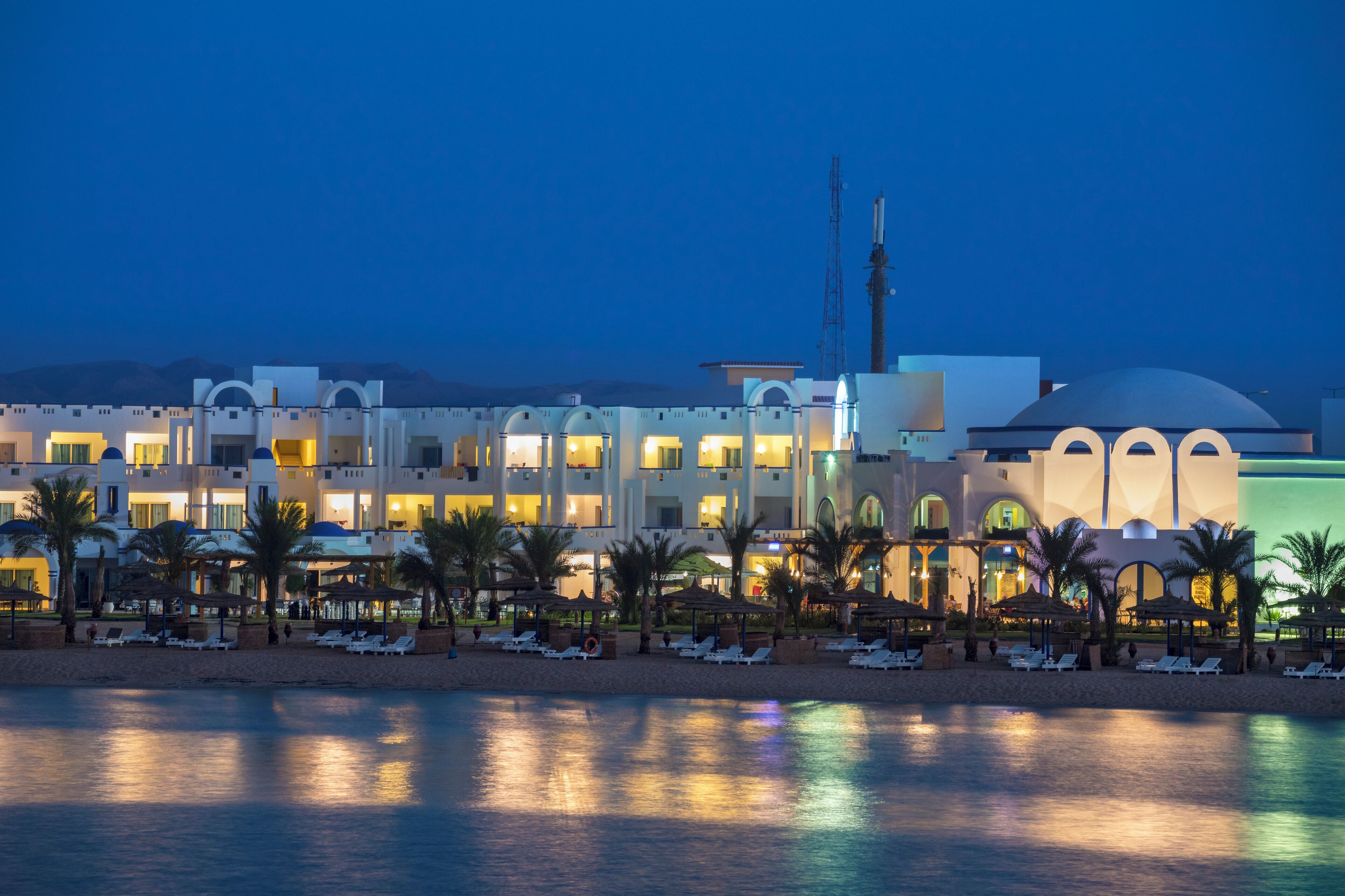 Uitzicht vanuit accommodatie