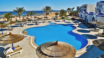 Piscina all'aperto, ombrelloni da piscina