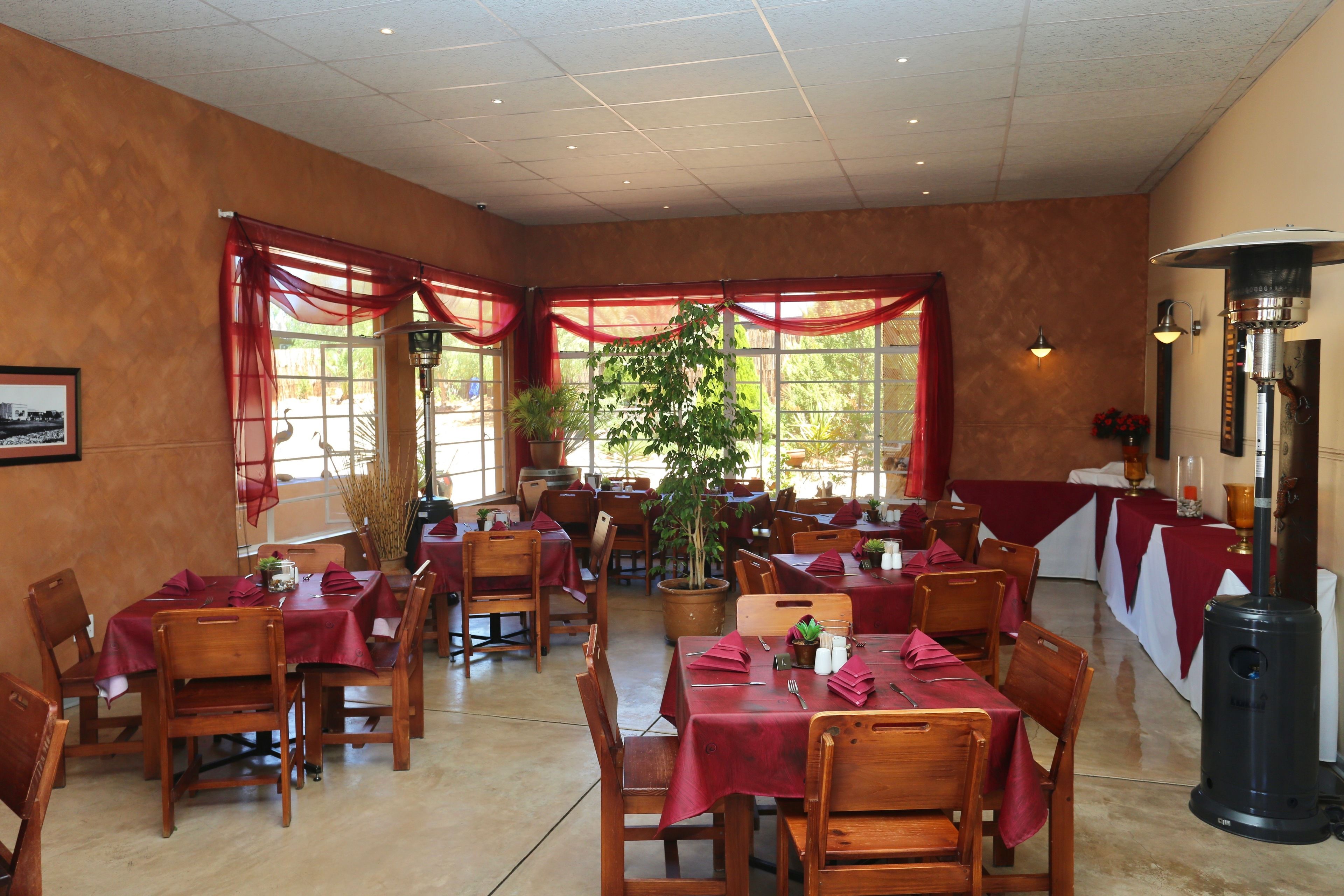 breakfast, lunch, dinner served; african cuisine