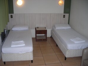 Desk, rollaway beds