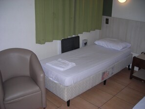 Desk, rollaway beds