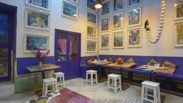 Zona de estar del vestíbulo