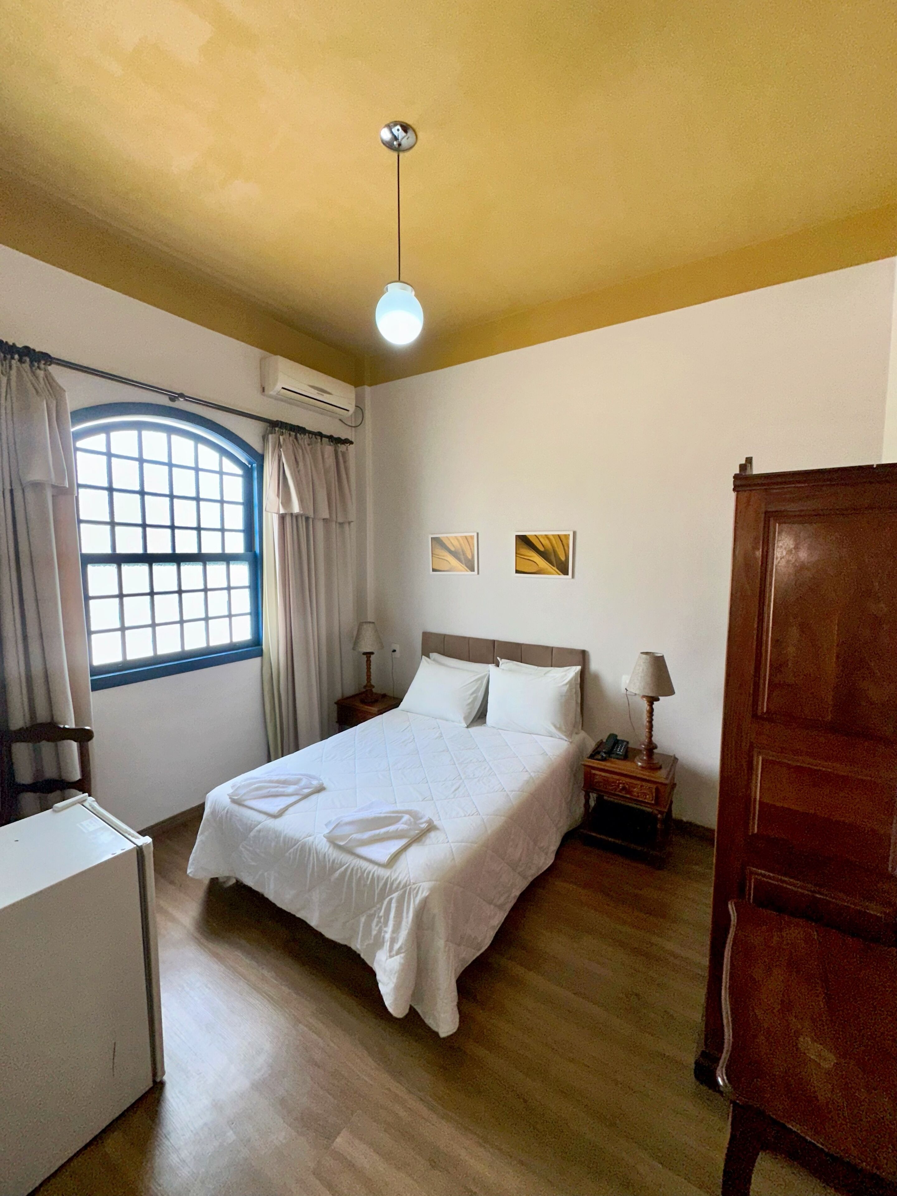 Standard Double Room | Minibar, desk, laptop workspace, blackout curtains