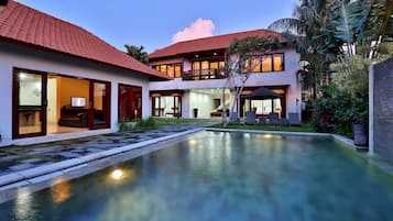 Family Villa, 4 Bedrooms, Private Pool, Pool View | View from room