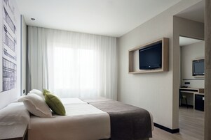 Minibar, in-room safe, desk, blackout curtains