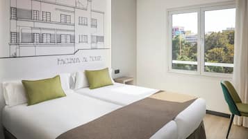 Minibar, in-room safe, desk, blackout curtains