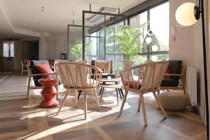 Lobby sitting area