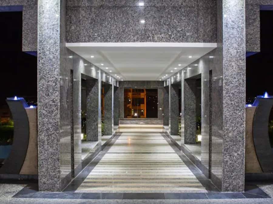 Entrada da propriedade