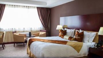 Superior-Doppelzimmer | Hochwertige Bettwaren, Minibar, Zimmersafe, Schreibtisch