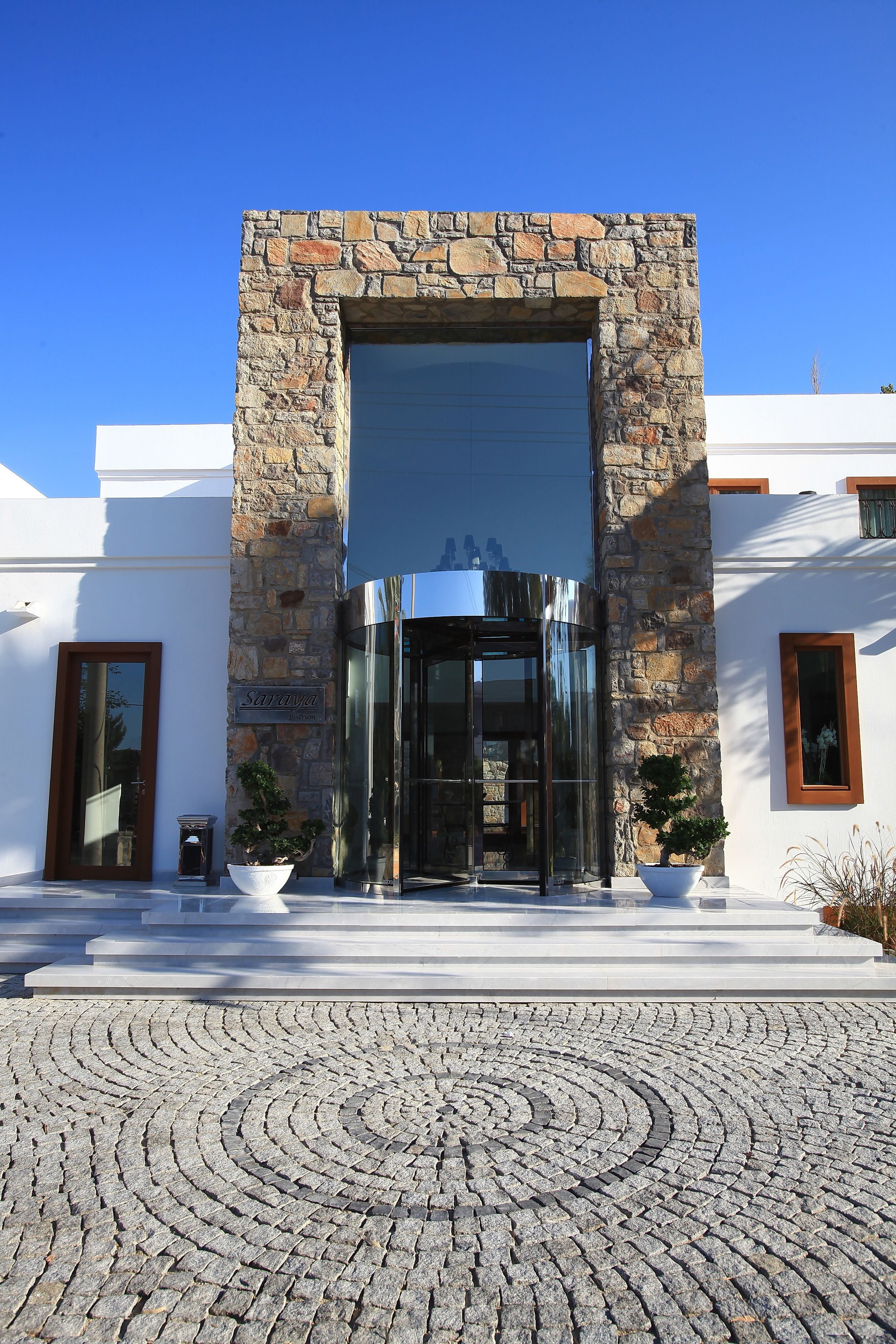 Entrée de l’hébergement