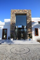 Entrada de la propiedad