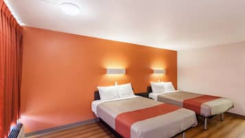 Free WiFi, bed sheets