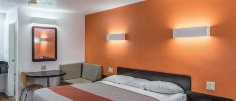 Free WiFi, bed sheets