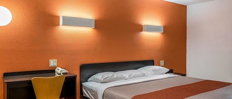 Free WiFi, bed sheets